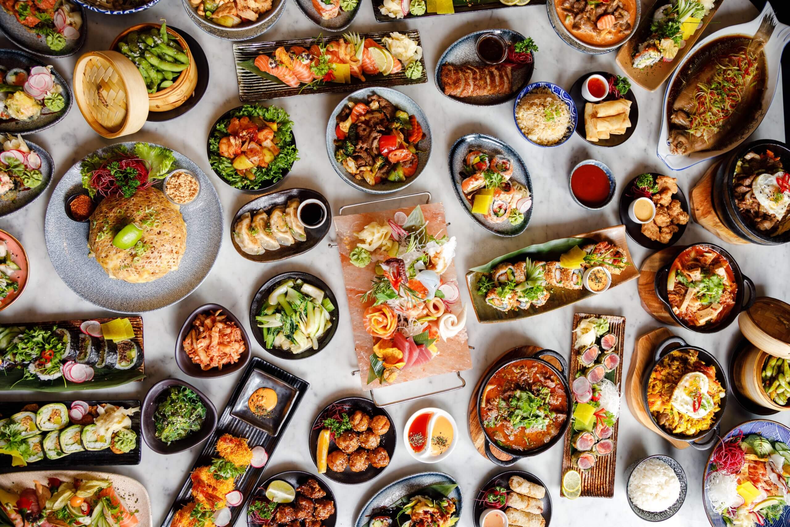 Asian Menu