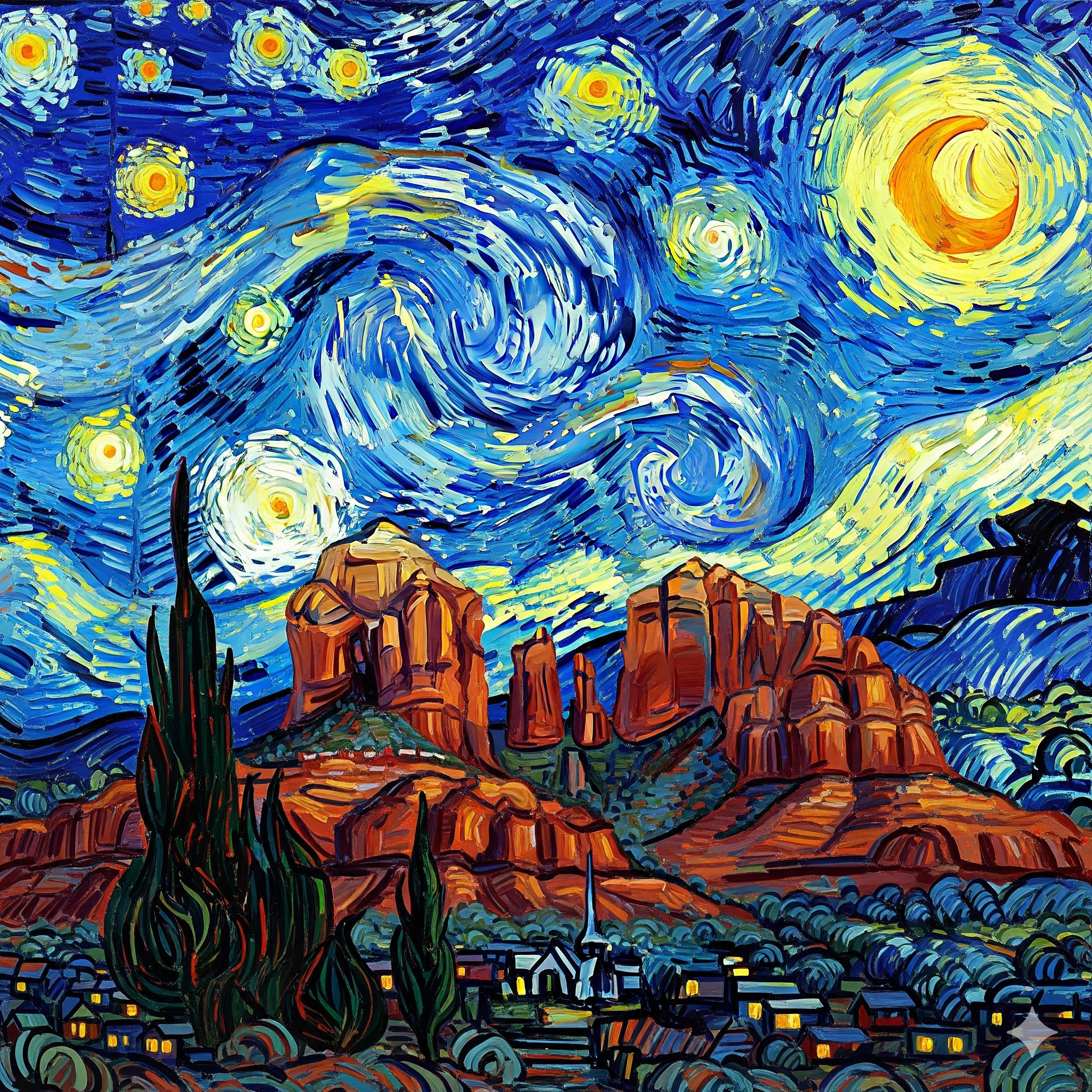 Sedona Starry Night